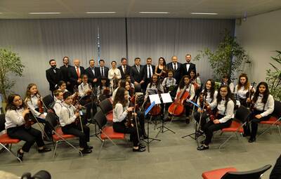 ÇOCUKLAR AB DAİMİ TEMSİLCİLİĞİ'NDE KONSER VERDİ